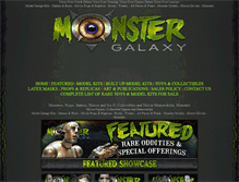 Tablet Screenshot of monstergalaxy.com